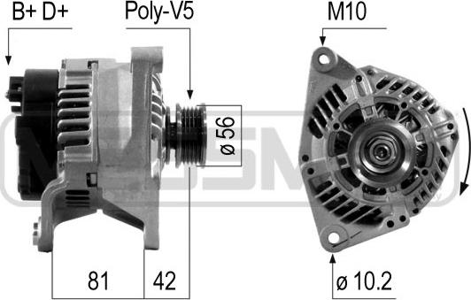 ERA 210160 - Alternator autospares.lv