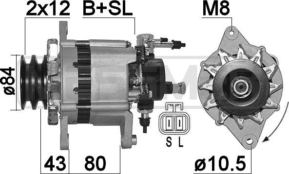 ERA 210104A - Alternator autospares.lv