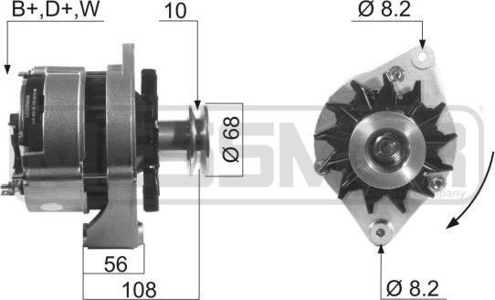 ERA 210108A - Alternator autospares.lv