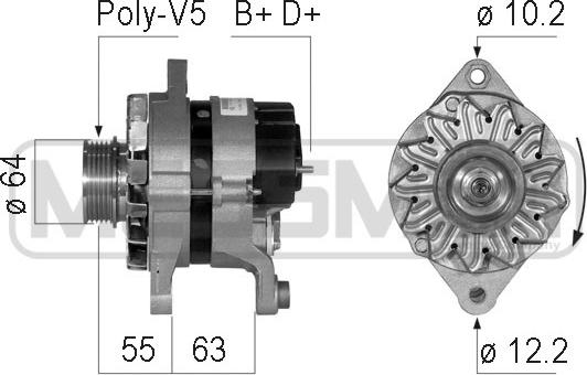 ERA 210116 - Alternator autospares.lv