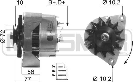 ERA 210111A - Alternator autospares.lv