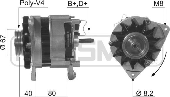 ERA 210185A - Alternator autospares.lv