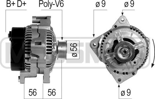 ERA 210181A - Alternator autospares.lv