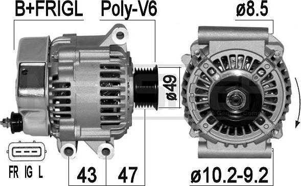 ERA 210895A - Alternator autospares.lv