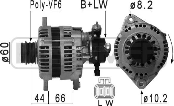 ERA 210890A - Alternator autospares.lv