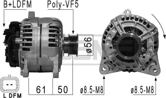 ERA 210865A - Alternator autospares.lv