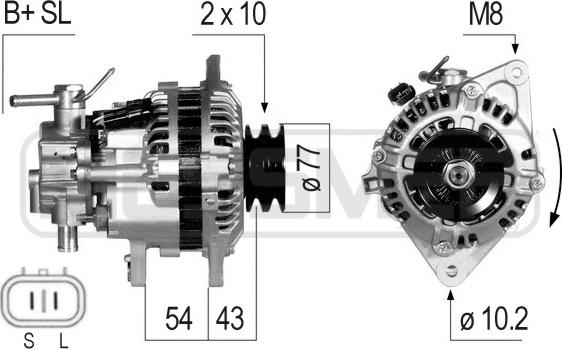 ERA 210806 - Alternator autospares.lv