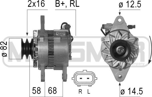 ERA 210810 - Alternator autospares.lv