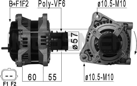 ERA 210883A - Alternator autospares.lv