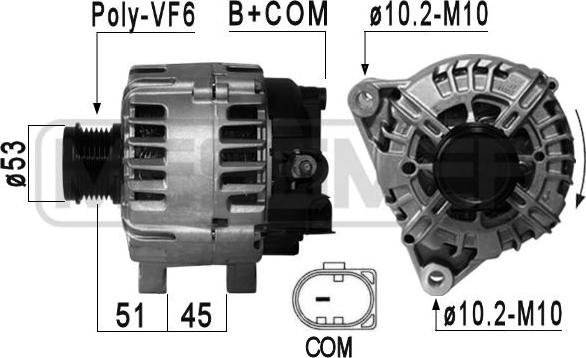 ERA 210877A - Alternator autospares.lv