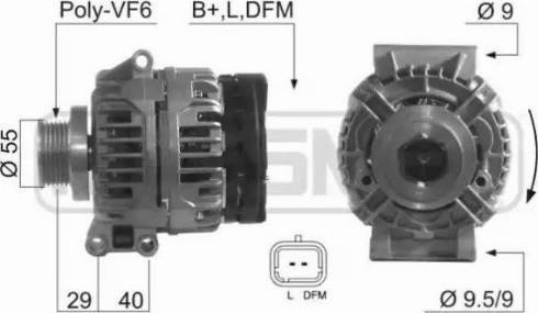 ERA 210397 - Alternator autospares.lv