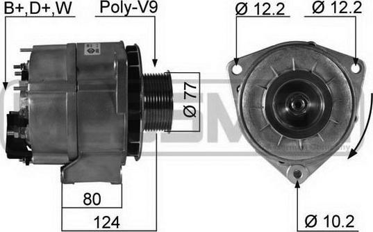 ERA 210302A - Alternator autospares.lv