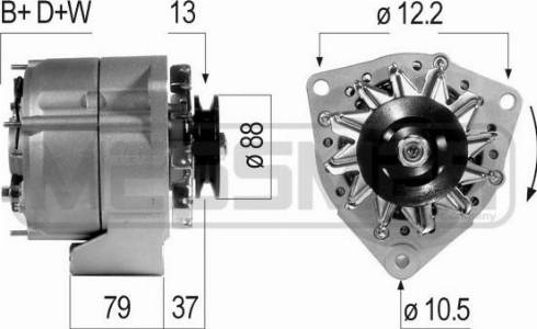 ERA 210314R - Alternator autospares.lv