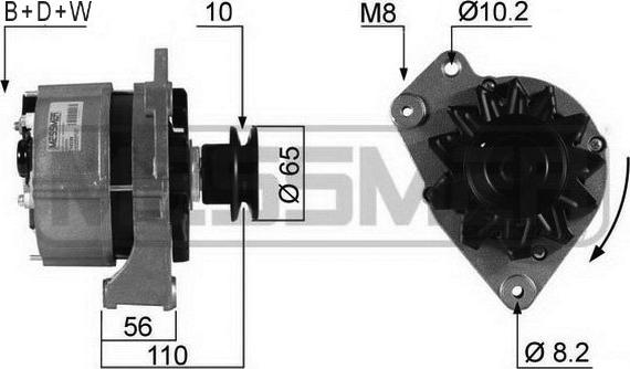 ERA 210339A - Alternator autospares.lv