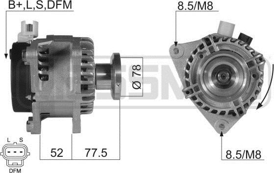 ERA 210330 - Alternator autospares.lv