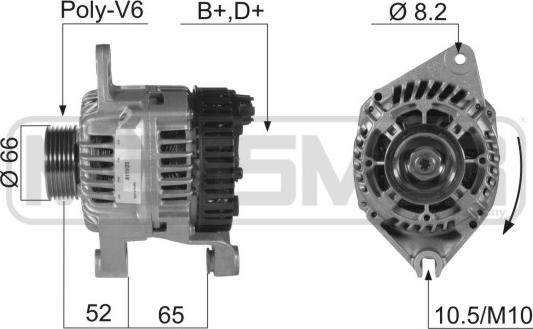 ERA 210338 - Alternator autospares.lv