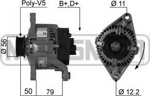 ERA 210252R - Alternator autospares.lv