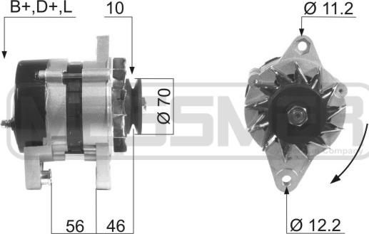 ERA 210209A - Alternator autospares.lv