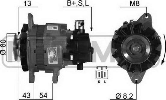 ERA 210281A - Alternator autospares.lv