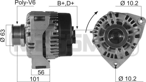 ERA 210229 - Alternator autospares.lv