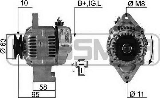 ERA 210279A - Alternator autospares.lv