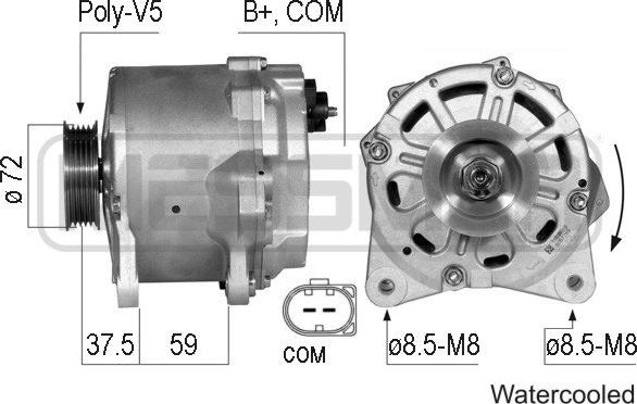 ERA 210790 - Alternator autospares.lv