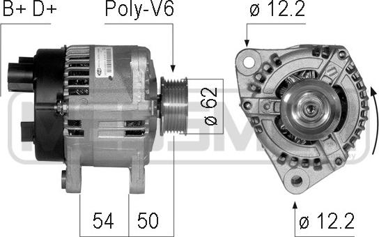 ERA 210742 - Alternator autospares.lv