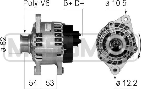 ERA 210759 - Alternator autospares.lv