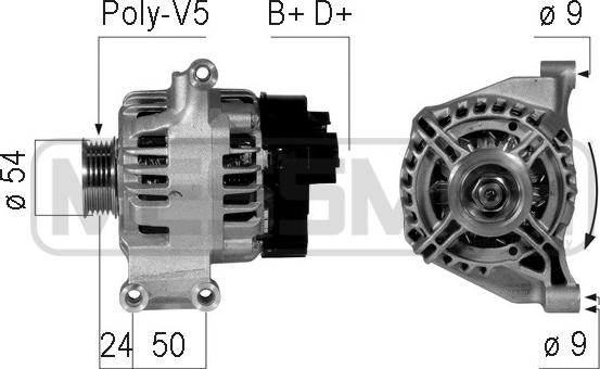 ERA 210755 - Alternator autospares.lv