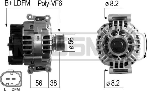 ERA 210704 - Alternator autospares.lv