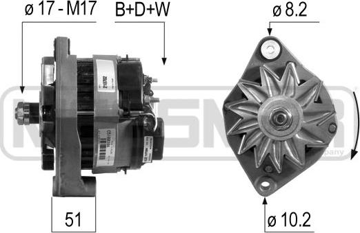 ERA 210702 - Alternator autospares.lv