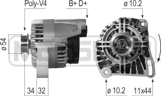 ERA 210715 - Alternator autospares.lv