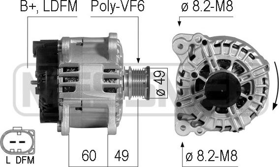 ERA 210716 - Alternator autospares.lv