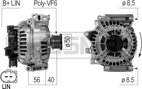 ERA 210712 - Alternator autospares.lv