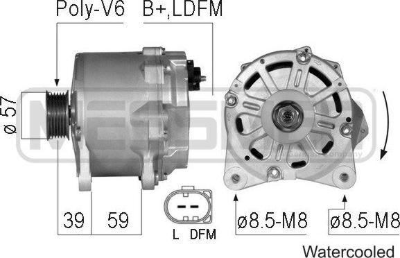 ERA 210781 - Alternator autospares.lv