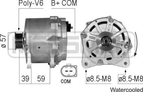 ERA 210782 - Alternator autospares.lv