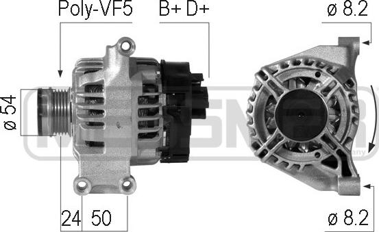 ERA 210739 - Alternator autospares.lv