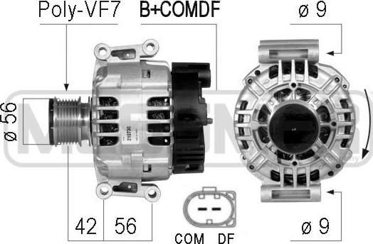 ERA 210730 - Alternator autospares.lv