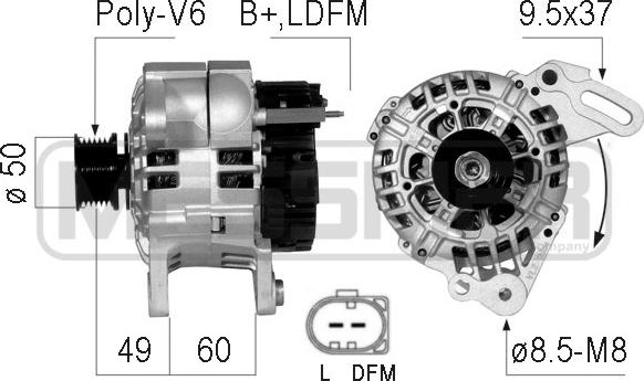 ERA 210731 - Alternator autospares.lv