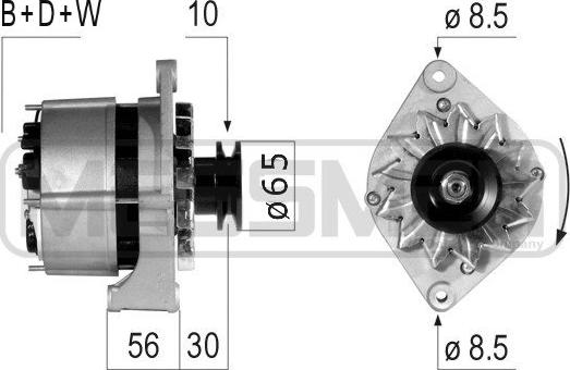 ERA 210722A - Alternator autospares.lv