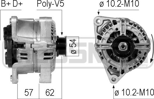 ERA 210774 - Alternator autospares.lv