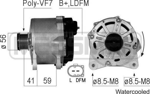 ERA 210777 - Alternator autospares.lv