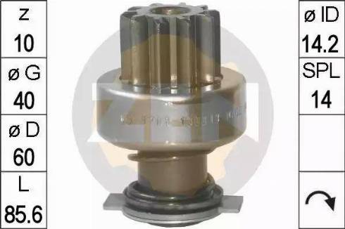 ERA 225 732 - Pinion, bendix, starter autospares.lv