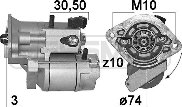 ERA 220994A - Starter autospares.lv