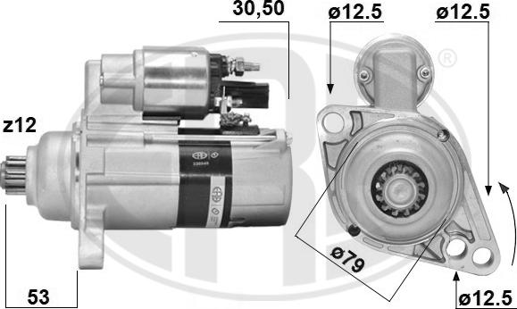 ERA 220948A - Starter autospares.lv