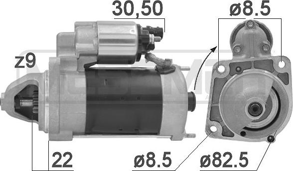 ERA 220942A - Starter autospares.lv