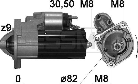 ERA 220906 - Starter autospares.lv