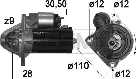 ERA 220914 - Starter autospares.lv