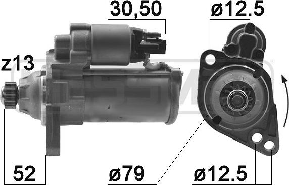 ERA 220985 - Starter autospares.lv