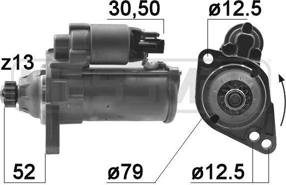 ERA 220986 - Starter autospares.lv